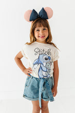 Load image into Gallery viewer, Stitch + Scrump | KIDS CREAM TEE
