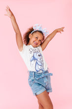 Load image into Gallery viewer, Stitch + Scrump | KIDS CREAM TEE
