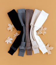 Load image into Gallery viewer, GREY | Plush Lined Tights