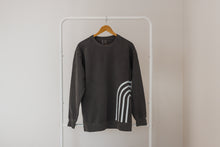 Load image into Gallery viewer, Modern Rainbow | CHARCOAL SWEATSHIRT