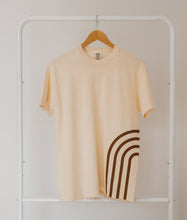 Load image into Gallery viewer, Modern Rainbow | CREAM (full length) TEE