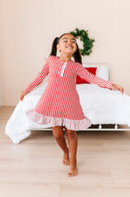 Load image into Gallery viewer, Red Stripes | NIGHTGOWN