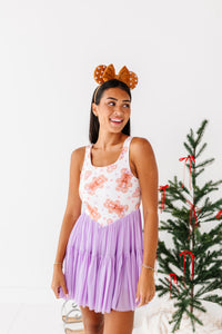 Lavender Gingerbread | (ADULT) Mesh DRESS