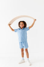 Load image into Gallery viewer, Coastal Blue | BOYS TERRY CHECK SET