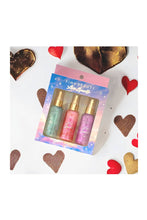 Load image into Gallery viewer, Love Sparkle Body Shimmer SET (3 PACK)