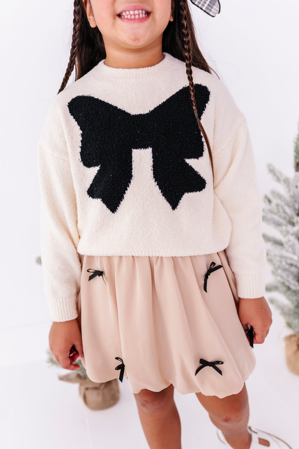 Winter Bow | Cozy Sweater