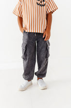 Load image into Gallery viewer, Jack-O-Lantern | Rust Stripe Boxy Tee
