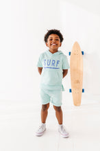 Load image into Gallery viewer, Surf | Mint Hooded Tee (French Terry)
