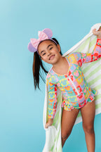 Pop Art Minnie | ONE-PIECE Rashguard Suit
