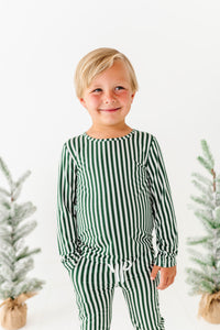 Green Stripes | BOYS JOGGER SET