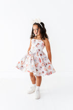 Cream Princess | Athletic Twirl Dress