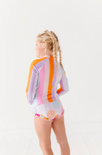 Load image into Gallery viewer, Summer Stripes: RASHGUARD ZIP-UP *SHIRT ONLY!*