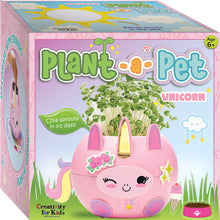 Load image into Gallery viewer, Plant and Decorate a Pet Mini Grow Craft Kit for Kids: Bunny