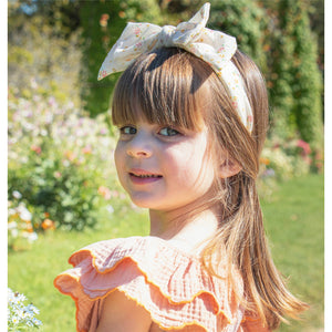 Tiny Blossom Bow Headband