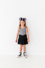 Load image into Gallery viewer, Midnight Stripes | (KIDS) Mesh DRESS