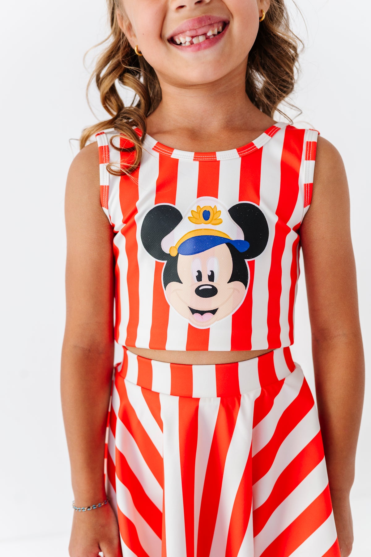 Mickey RED Stripes | 2-Piece Activewear SET