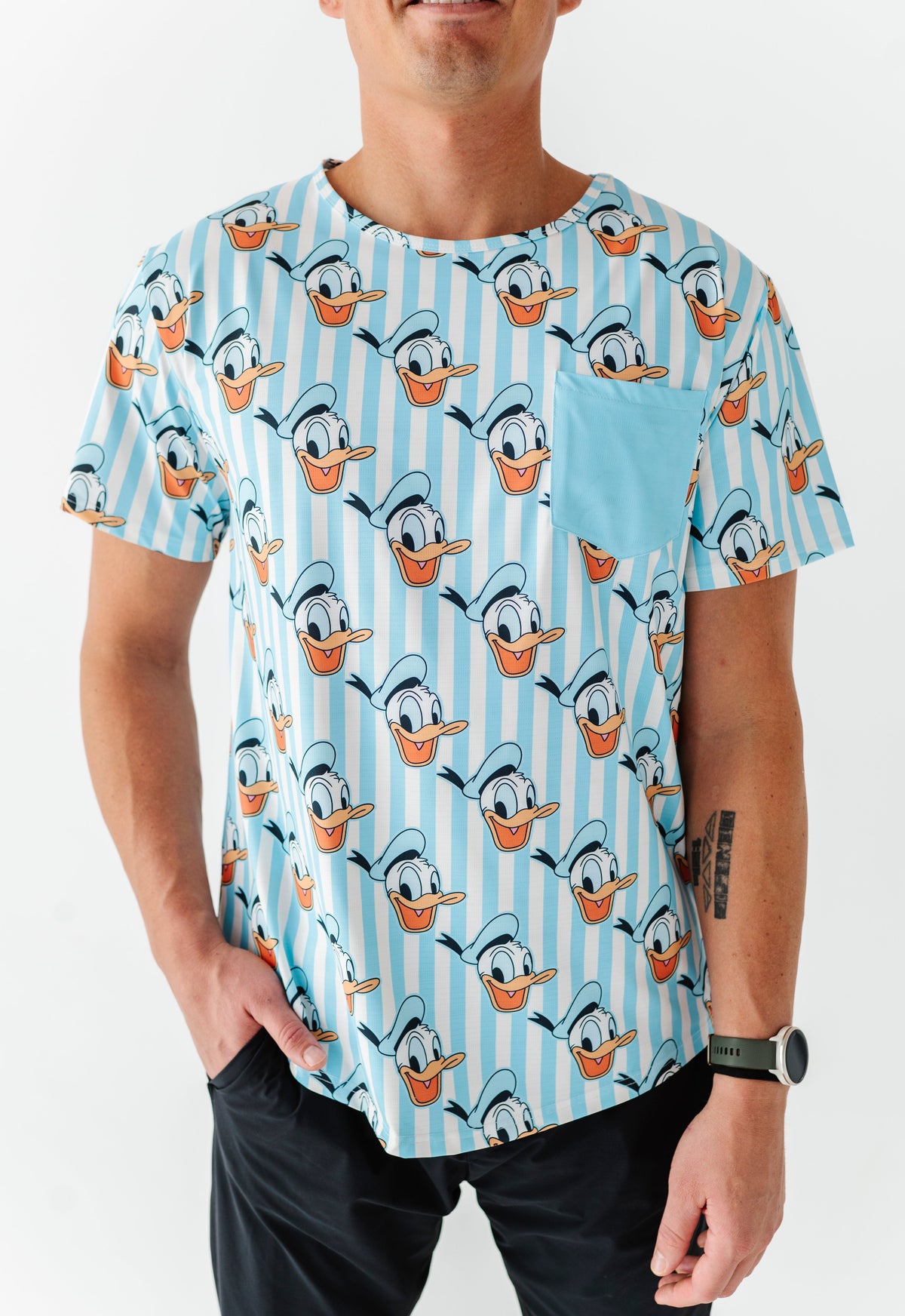 DONALD Stripe (ADULT) | Athletic TEE