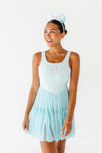 Load image into Gallery viewer, Elsa (ADULT) | Icy Blue Mesh DRESS