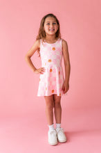 Load image into Gallery viewer, Happy Hopscotch | Twisty Back Active Dress (with shorts!)