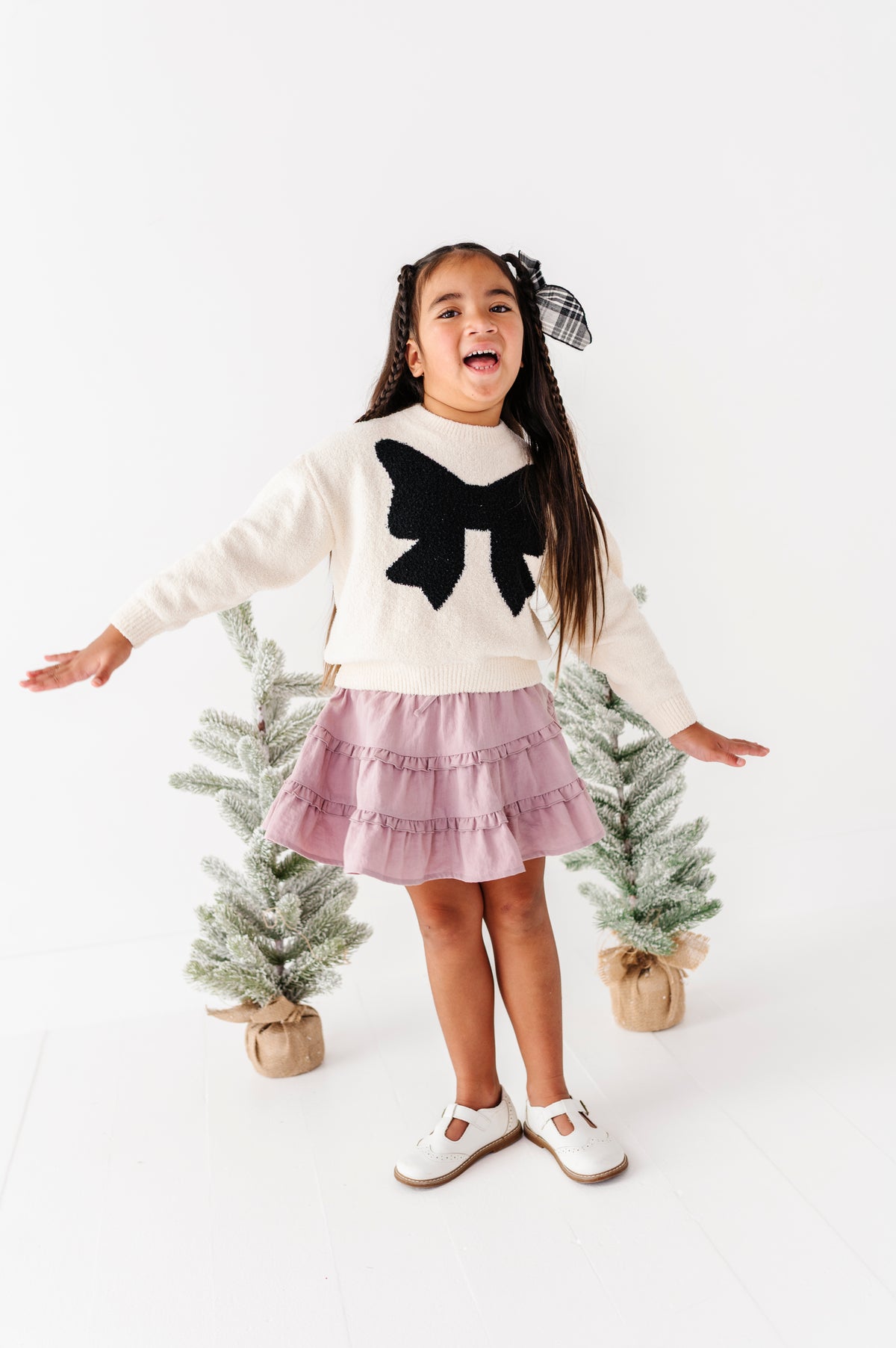 Tinsel Mauve | 3-Tiered Skort