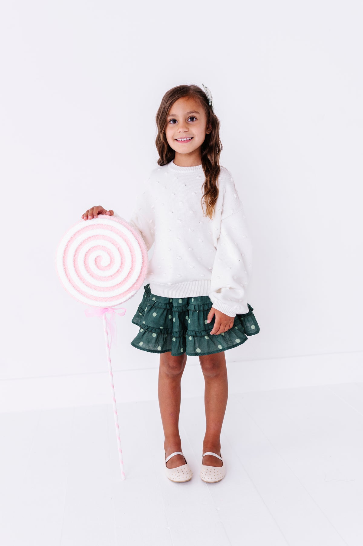 Ivory Bobble | Knit Sweater