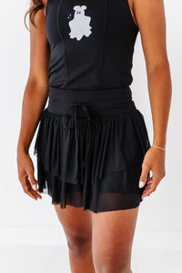 Ebony | (ADULT) MESH SKORT