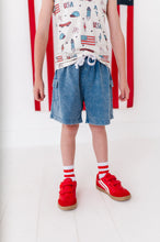 Load image into Gallery viewer, Navy | Vintage CARGO Shorts