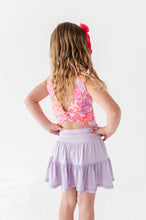Load image into Gallery viewer, Neon Floral | Twisty Back Tank