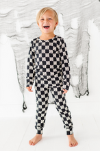 Load image into Gallery viewer, Checkered Ghost | BAMBOO PJ SET