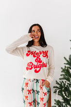 Load image into Gallery viewer, MERRY &amp; BRIGHT | Adult Long Sleeve Tee
