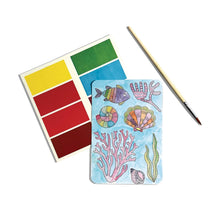 Load image into Gallery viewer, Scenic Hues D.I.Y. Watercolor Kit (OCEAN PARADISE)