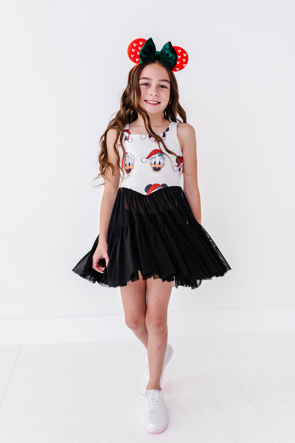 Christmas Crew | KIDS Mesh Dress