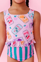 Load image into Gallery viewer, Girly Pop | RUFFLE TANKINI 2-PIECE