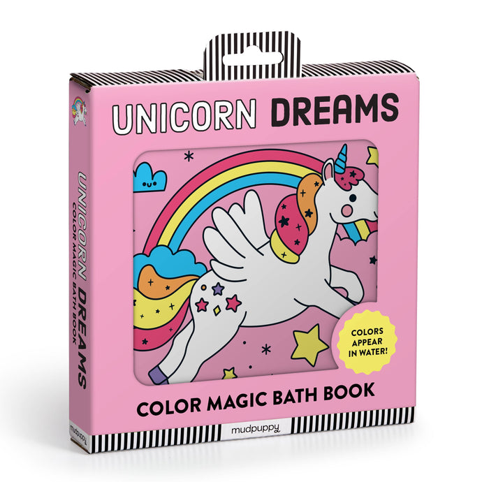 Color Magic Bath Book: Unicorn Dreams