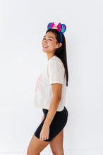 Load image into Gallery viewer, Ana | ADULT tee (CROP + FULL LENGTH HERE)