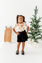 Load image into Gallery viewer, Black Velvet | 2-Tiered SKORT