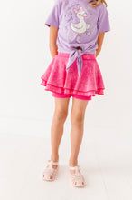 Load image into Gallery viewer, Bubblegum | RIBBED SKORT