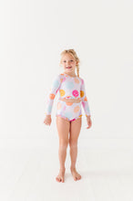 Load image into Gallery viewer, Smilies: 1/4th Zip Rashguard TWO-PIECE