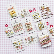 Load image into Gallery viewer, Floral White Butterfly Clips - 2 pack