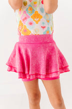 Bubblegum | RIBBED SKORT