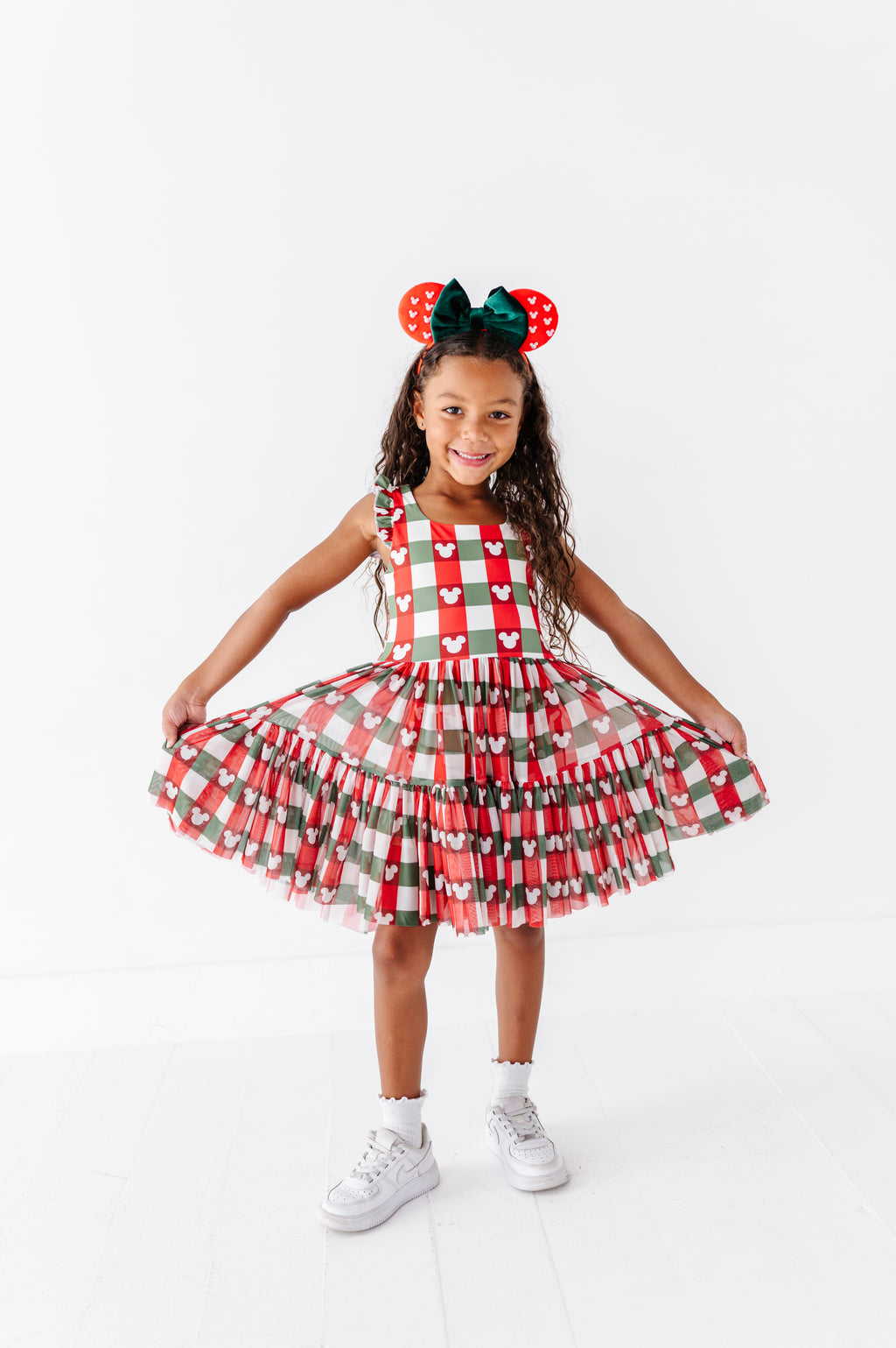 Park Plaid | KIDS Mesh Dress