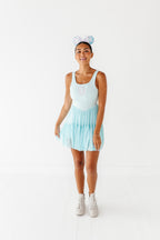 Elsa (ADULT) | Icy Blue Mesh DRESS
