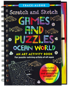 Scratch & Sketch: Games & Puzzles Ocean World