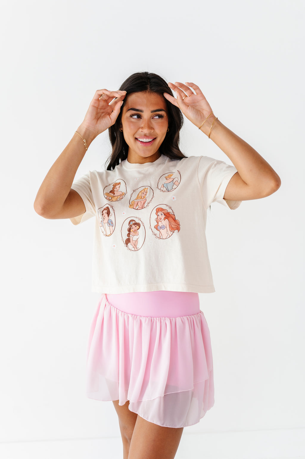 CREAM PRINCESS *NEW* | Adult Tee (Both CROP + FULL LENGTH listed here!)