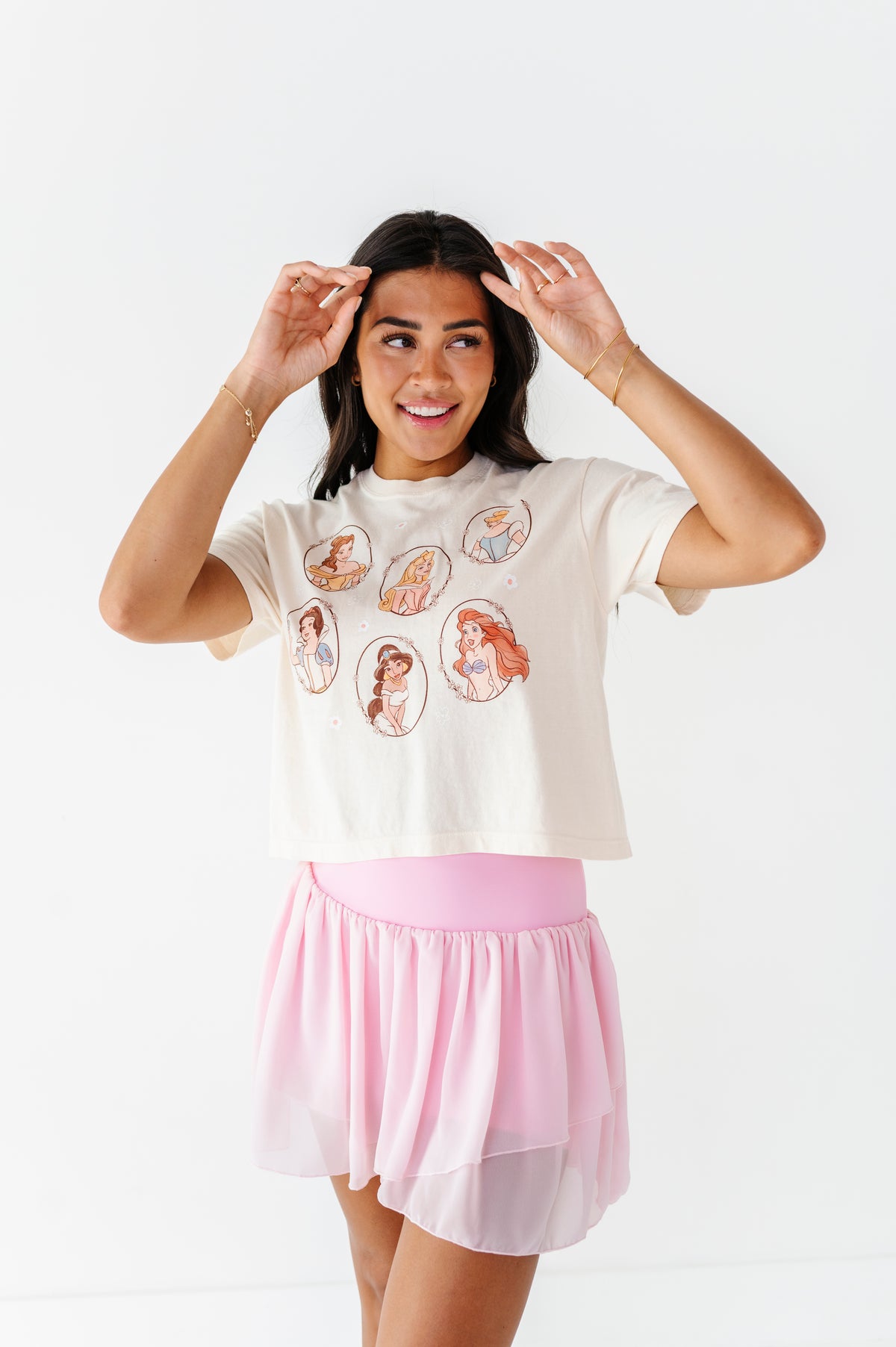 CREAM PRINCESS *NEW* | Adult Tee (Both CROP + FULL LENGTH listed here!)