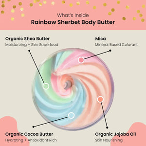 Rainbow Sherbert (Body Butter + Soap option)