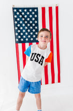 Load image into Gallery viewer, USA Colorblock | UNISEX TEE