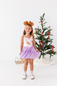 Lavender Gingerbread | (KIDS) Mesh DRESS