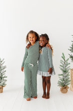 Load image into Gallery viewer, Green Stripes | NIGHTGOWN