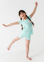 Load image into Gallery viewer, Ocean | Mini Dress + Biker Shorts RIB Set